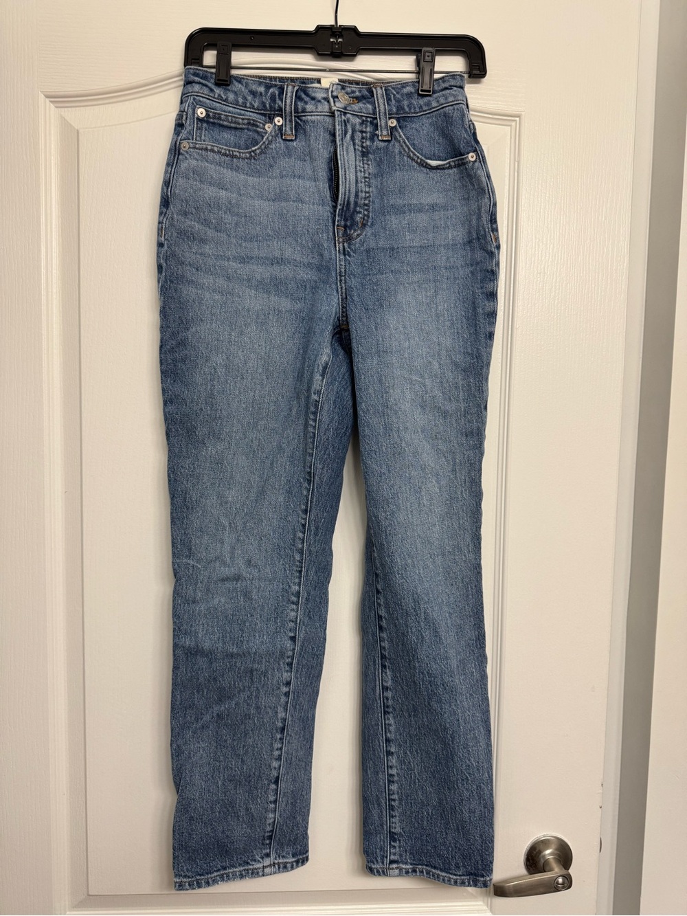Madewell Curvy Perfect Vintage Jeans in Light Blue Wash
